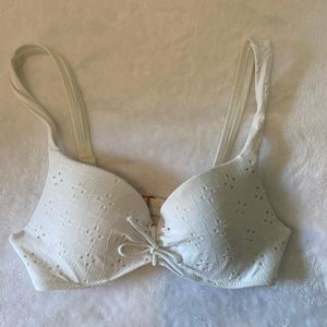 Shade and shore white bikini top